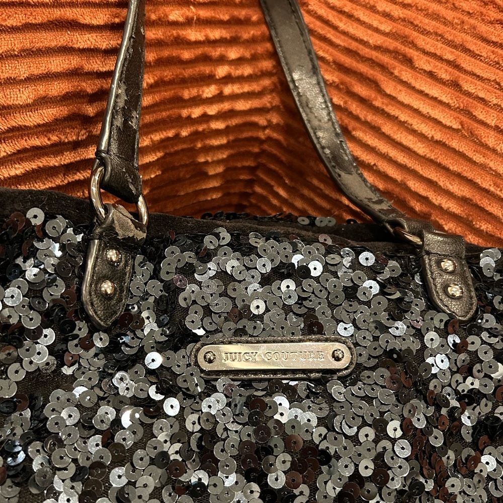Vintage Juicy Couture Daydreamer Sequin Tote Bag - Picture 3 of 16